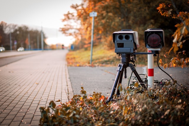 Radar speed gun - Speeding ticket